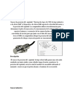 Sensor de Posición Del Cigüeñal