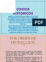 COSTOS HISTORICOS Exposicion