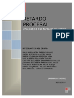 Retardo Procesal en Venezuela, Mexico y Ecuador