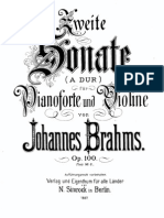 Brahms - Violin Sonata No.2, Op.100