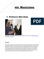 Academic Musicians