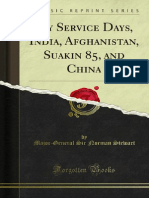 My Service Days India Afghanistan Suakin 85 and China (1908)