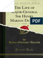 The Life of Major-General Sir Henry Marion Durand Vol. 1