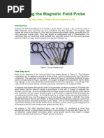 Probing The Magnetic Field Probe