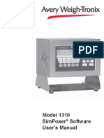 Model 1310 Simposer Software User'S Manual