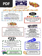 November 2014 PTO Newsletter