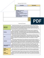 Assessment Plan