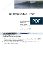 IGP Redistribution Part1