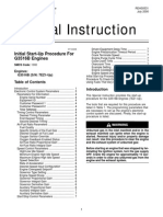 Initial Start Up Procedure g3516b