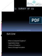 CH 1 - Survey of CG