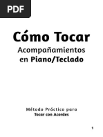 Método Como Tocar Piano Con Acordes PDF