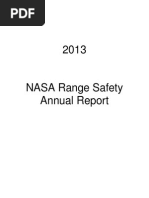 2013 NASA Range Safety Annual Report