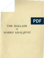 The Ballads of Marko Kraljevic (1922.) - David Halyburton Low