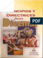 Principios y Directrices para Diezmar