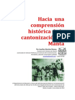 Hacia Una Comprensión Histórica de La Cantonización de Manta