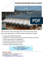 Proposed LPG Terminal and Storage Tank in Seaport