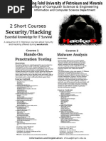 Security/Hacking: 2 Short Courses