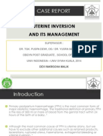 Inversion Utery - A Cse Report