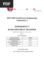 LAB 3 Radiation Heat Trasfer