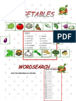 Match: Find The Vegetables in The Grid