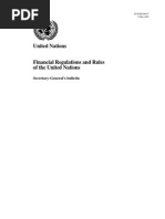 United Nations: Secretary-General's Bulletin