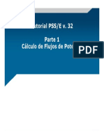 Tutorial PSS - E.parte1-Flujo de Potencia