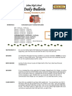SHS Daily Bulletin 11-6-14