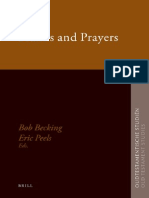 (Oudtestamentische Studien) Becking-Psalms and Prayers-BRILL (2007) PDF