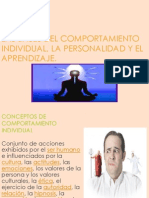 Las Bases Del Comportamiento Individual, La Personalidad