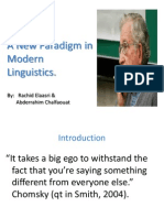 Noam Chomsky: A New Paradigm in Modern Linguistics.