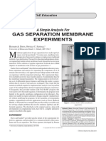 Membrane Gas Separation - Davis and Randal