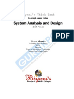 System Analysis and Design