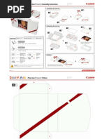 Photo Box (Present) : Assembly Instructions: 1. Assembling The Outer Box