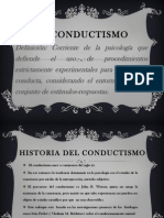 Trabajo Del Conductismo PDF