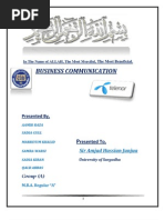 Business Communicaton Project Telenor