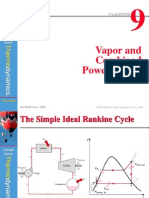 Vapor and Combined Power Cycles: Çengel Boles