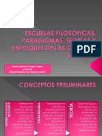 Escuelas Filosoficas Paradigmas Teorias y Enfoques PDF