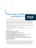 Simple Steps To Writing, Revising and Editing An Essay: Home Products Demo Store About Mobile Contact Live Chat