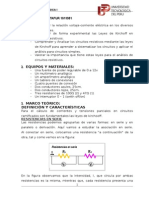 Informe #4 - Ley de Kirchoff