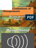 Early Civilizations of Mesopotamia