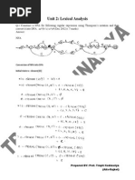 Compiler - Lexical Analysis