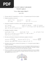 Taller Calculo Multivariable