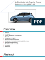 Design of Basic Electric Vehicle Drive For Energy Flow Estimation by Jay