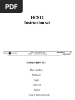 003-HCS12 Instruction Set