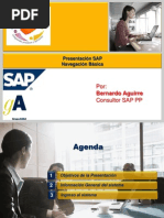 Presentación SAP Navegación Básica