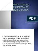 Presiones Totales, Presiones Neutrales, Presión Efectiva (Autoguardado)