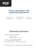 Convex Optimization With Engineering Applications