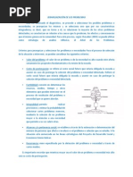 Jerarquización de Los Problemas