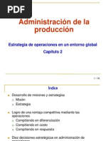 Capitulo 2. Estrategia de Operaciones Global