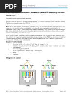 6.4.2.4 Armado de Cables UTP Directos y Cruzados